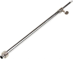 ECONOCO - Adjustable Heavy-Duty Framing Upright - 18" High, Chrome - Exact Tool & Supply