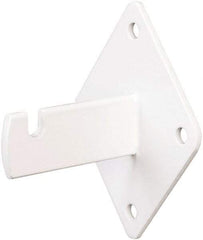 ECONOCO - Semi-Gloss Wall Bracket - 3-3/4" Long, 3" Wide - Exact Tool & Supply