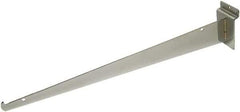 ECONOCO - Chrome Coated Shelf Bracket - 16" Long - Exact Tool & Supply