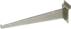 ECONOCO - Chrome Coated Shelf Bracket - 10" Long - Exact Tool & Supply