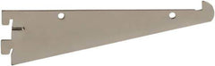 ECONOCO - Chrome Coated Shelf Bracket - 6" Long - Exact Tool & Supply