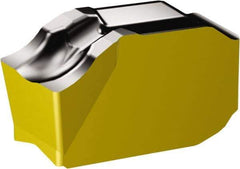 Sandvik Coromant - QDK CM 4325 Grade, 0.2362" Cutting Width, Carbide Cutoff Insert - 0.0118" Cnr Rad, TiCN/Al2O3/TiN Coated - Exact Tool & Supply