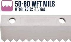 SEYMOUR-MIDWEST - 26" Rubber Blade Floor Squeegee - Threaded End, Single Edge, Gray, Use with 78256 - Exact Tool & Supply