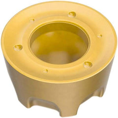 Seco - RPKT1204M0 Grade F40M Carbide Milling Insert - TiAlN/TiN Finish, 0.187" Thick, 12mm Inscribed Circle - Exact Tool & Supply