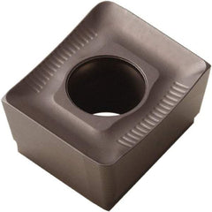 Seco - ACET150612 Grade MS2050 Carbide Milling Insert - TiAlN/NbN Finish, 1/4" Thick, 1/2" Inscribed Circle - Exact Tool & Supply