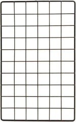 ECONOCO - 10" Wide, Open Shelving Accessory/Component - Steel, 16" Long, Use with Grid Panels & Cubbies - Exact Tool & Supply
