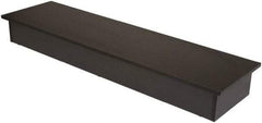 ECONOCO - 16" Wide, 6 High, Open Shelving Accessory/Component - Melamine, 60" Long, Use with Glass Cubbies - Exact Tool & Supply