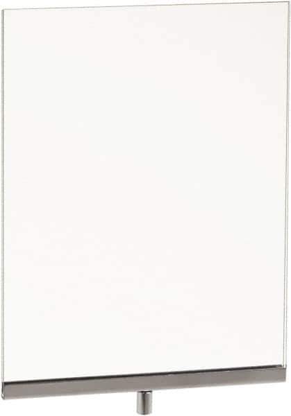 ECONOCO - 8-1/2 Inch Wide x 11 Inch High Sign Compatibility, Acrylic Square Frame Sign Holder - Clear, 11 Inch Holder Height, Holds 1 Sign - Exact Tool & Supply