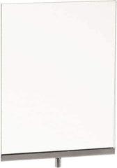 ECONOCO - 8-1/2 Inch Wide x 11 Inch High Sign Compatibility, Acrylic Square Frame Sign Holder - Clear, 11 Inch Holder Height, Holds 1 Sign - Exact Tool & Supply