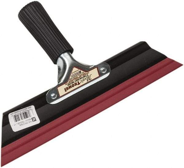 SEYMOUR-MIDWEST - Rubber Smoother Trowel - 12" Long x 12" Wide, Rubber Handle - Exact Tool & Supply