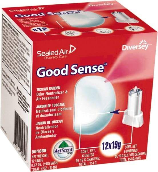 Diversey - White Air Freshener Dispenser - No Battery Required - Exact Tool & Supply