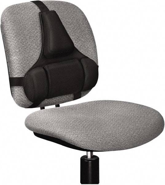 FELLOWES - Black Back Seat Cushion - For Chairs - Exact Tool & Supply