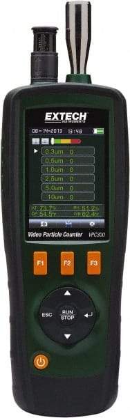 Extech - Thermometer/Hygrometers & Barometers Type: Particle Counter Minimum Relative Humidity (%): 0 - Exact Tool & Supply