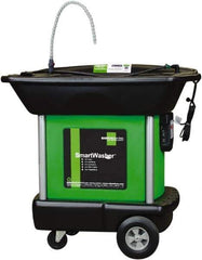 CRC - Free Standing Water-Based Parts Washer - 25 Gal Max Operating Capacity, Plastic Tank, 27" Long x 23" Wide, 110 Input Volts - Exact Tool & Supply