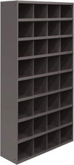 Durham - 32 Bin, Small Parts Storage Bin - 12" Deep x 35" Wide x 65" High - Exact Tool & Supply
