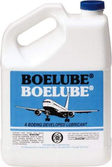 Boelube - BoeLube, 1 Gal Bottle Cutting Fluid - Liquid, For Grinding, Sawing, Stamping, Near Dry Machining (NDM) - Exact Tool & Supply