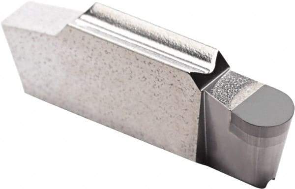 Seco - 1304LCGN Grade CBN010, 0.157" Cutting Width PCBN Grooving Insert - 0.157" Max Depth of Cut, Neutral, 0.0787" Corner Radius - Exact Tool & Supply