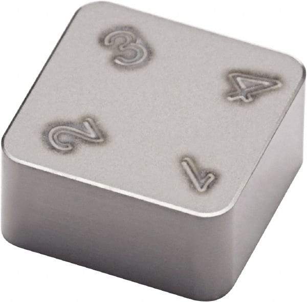 Seco - SNMN323 S Grade CBN600 PCBN Turning Insert - 90° Square, 3/8" Inscr Circle, 1/8" Thick, 3/64" Corner Radius - Exact Tool & Supply