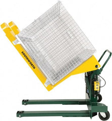 Southworth - 2,000 Lb Load Limit, Container Tilting Table - 85° Tilting Angle - Exact Tool & Supply