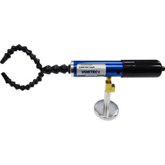 Vortec - Cold Air Coolant Systems; Type: Dual Nozzle Cold Air Gun System ; Air Capacity (BTU/Hr): 2500 ; Hose Length (Inch): 15 ; Hose Inside Diameter (Inch): 1/4 ; Number of Outlets: 2.000 ; Tank/Unit Length (Inch): 10-5/8 - Exact Tool & Supply
