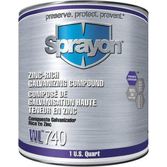 Sprayon - 32 oz Zinc Cold Galvanizing Compound - Comes in Can - Exact Tool & Supply