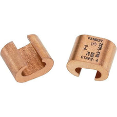 Panduit - 0.46" Long, Terminal Block C Tap - Use with 4 AWG Wire - Exact Tool & Supply