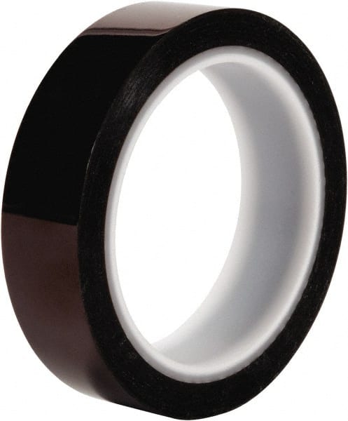 3M - 36 Yd x 1/2" Amber Polyimide Film Tape - Exact Tool & Supply