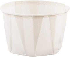 Solo - Paper Portion Cups, 2 oz, 250/Bag, 20 Bags/Carton - White - Exact Tool & Supply