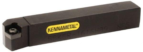 Kennametal - SVHB, Left Hand Cut, 50° Lead Angle, 25mm Shank Height x 25mm Shank Width, Neutral Rake Indexable Turning Toolholder - 150mm OAL, VB..1604.. Insert Compatibility, Series Screw-On - Exact Tool & Supply