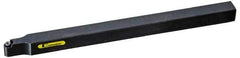 Kennametal - SRDC, Neutral Cut, 0° Lead Angle, 16mm Shank Height x 16mm Shank Width, Neutral Rake Indexable Turning Toolholder - 100mm OAL, RC..0802M0 Insert Compatibility, Series Screw-On - Exact Tool & Supply