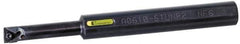 Kennametal - 15.24mm Min Bore Diam, 203.2mm OAL, 1/2" Shank Diam, E-STUN Indexable Boring Bar - T221P Insert, Screw Holding Method - Exact Tool & Supply