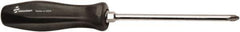 Ability One - #3, 6" OAL, Standard Phillips Screwdriver - 6" Blade Length, Round Shank, Ergonomic Handle - Exact Tool & Supply