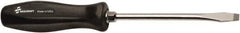 Ability One - Standard Slotted Screwdriver - Round Shank, Ergonomic Handle - Exact Tool & Supply