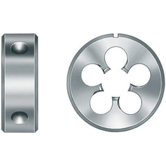 Walter-Prototyp - M1x0.25 Metric Fine Thread, High Speed Steel Round Die - 5mm Thick, Right Hand Thread, Series 60000 - Exact Tool & Supply