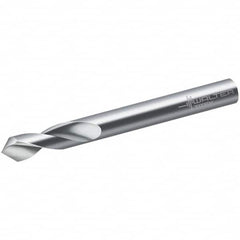 Walter-Titex - 5mm Body Diam, 90°, 62mm OAL, High Speed Steel Spotting Drill - Exact Tool & Supply