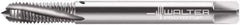 Walter-Prototyp - M8x1.00 Metric Fine 3 Flute 6HX Modified Bottoming Spiral Flute Tap - Powdered Metal, Bright Finish, 90mm OAL, Right Hand Flute, Right Hand Thread, Series 214101 - Exact Tool & Supply