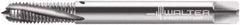 Walter-Prototyp - M5x0.80 Metric 3 Flute 6HX Modified Bottoming Spiral Flute Tap - Powdered Metal, Bright Finish, 70mm OAL, Right Hand Flute, Right Hand Thread, Series 204101 - Exact Tool & Supply