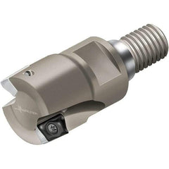 Walter - 20mm Cut Diam, 10mm Max Depth of Cut, Indexable Square Shoulder End Mill - Multiple Insert Styles, T18 Modular Connection, 90° Lead Angle, Through Coolant - Exact Tool & Supply