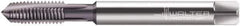 Walter-Prototyp - M6x0.75 Metric Fine, 3 Flute, AlCrN Finish, Powdered Metal Spiral Point Tap - Plug Chamfer, Right Hand Thread, 80mm OAL, 15mm Thread Length, 6mm Shank Diam, 6HX Class of Fit, Series 2121763 - Exact Tool & Supply