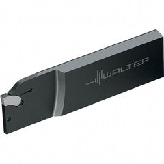 Walter - 1.2598" Blade Height, 4.3307" OAL, Left Hand Cut, Single End Indexable Cut-Off Blade - 26mm Max Depth of Cut, G2042 Blade - Exact Tool & Supply