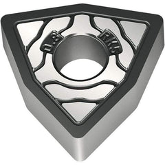 Walter - INGD3125 Grade IC807, 1/8" Cutting Width, Carbide Grooving Insert - TiAlN/TiN Finish, 1/4" Depth of Cut, Left Hand, 0.19mm Corner Radius - Exact Tool & Supply