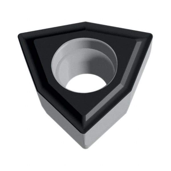 Walter - WOMX040304 B57 Grade WKP35S Carbide Indexable Drill Insert - TiCN/Al2O3/TiN Finish, Trigon, 1/4" Inscribed Circle - Exact Tool & Supply