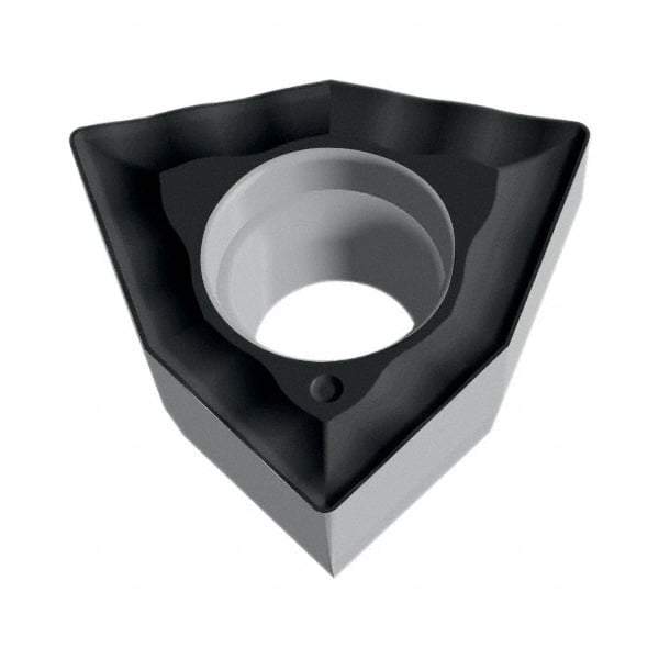 Walter - WOEX040304 E57 Grade WKP25S Carbide Indexable Drill Insert - TiCN/Al2O3/TiN Finish, Trigon, 1/4" Inscribed Circle - Exact Tool & Supply