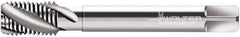 Walter-Prototyp - M10x1.50 Metric 2 Flute 6H Modified Bottoming Spiral Flute Tap - Cobalt, Bright Finish, 100mm OAL, Right Hand Flute, Right Hand Thread, Series N20566 - Exact Tool & Supply
