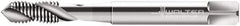 Walter-Prototyp - M5x0.80 Metric 2 Flute 6H Modified Bottoming Spiral Flute Tap - Cobalt, Bright Finish, 70mm OAL, Right Hand Flute, Right Hand Thread, Series N20516 - Exact Tool & Supply