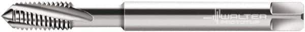 Walter-Prototyp - 5/16-18 UNC 3 Flute 3B Modified Bottoming Spiral Flute Tap - Powdered Metal, Bright Finish, 90mm OAL, Right Hand Flute, Right Hand Thread, Series 224164 - Exact Tool & Supply