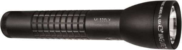 Mag-Lite - LED Bulb, 524 Lumens, Industrial/Tactical Flashlight - Black Aluminum Body, 2 D Alkaline Batteries Not Included - Exact Tool & Supply