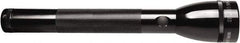 Mag-Lite - LED Bulb, 600 Lumens, Industrial/Tactical Flashlight - Black Aluminum Body, 3 C Alkaline Batteries Not Included - Exact Tool & Supply