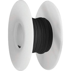 OK Industries - 30 AWG, 1 Strand, 304 m OAL, Copper Hook Up Wire - Black Kynar Jacket - Exact Tool & Supply