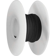 OK Industries - 30 AWG, 1 Strand, 304 m OAL, Copper Hook Up Wire - Black Kynar Jacket - Exact Tool & Supply